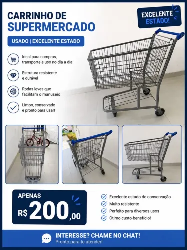 Carrinho de supermercado