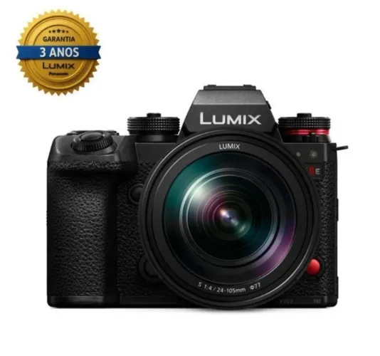 Câmera Panasonic Lumix S1 II Essencial Kit Lumix S 24-105MM F/4 Nova