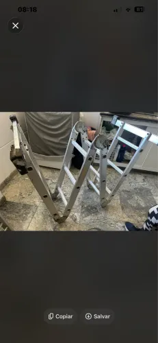 Escada alumínio