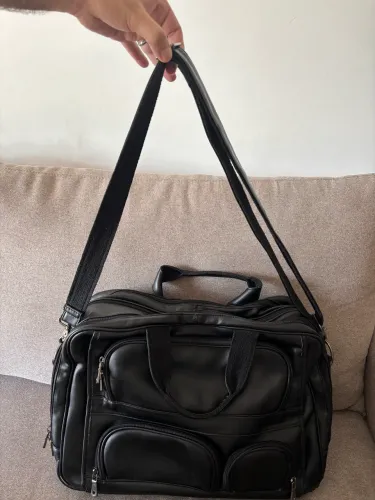 Pasta executiva masculina em couro