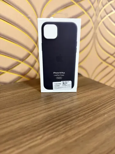 Capa iPhone 14 Plus original Apple de couro