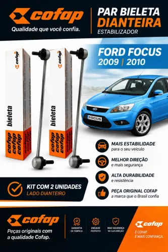 PARA DE BIELETAS COFAP FOCUS 2009 a 2010