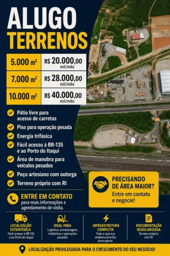 Terreno próximo BR e Porto do Itaqui