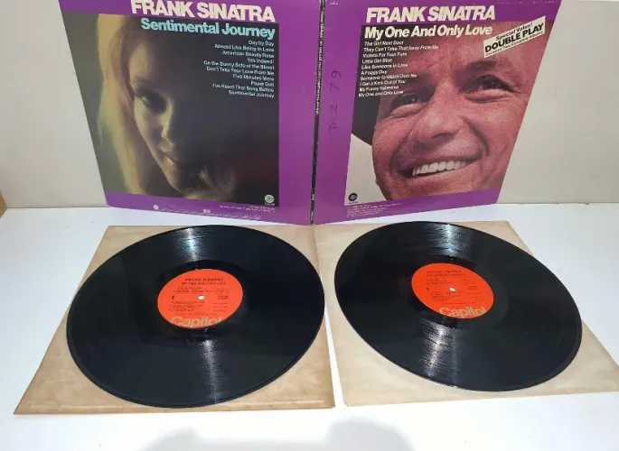 Lp vinil frank sinatra My One and Only Love / Sentimental Journey