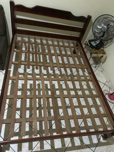 Cama casal madeira