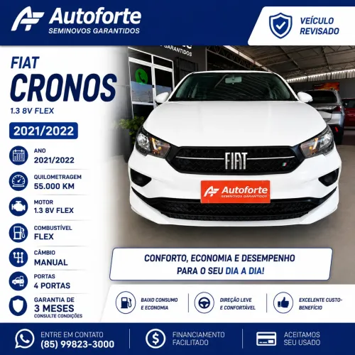Fiat Cronos 1.3 8V Flex 2022