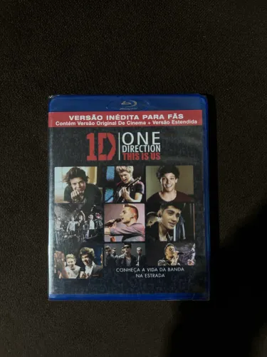 Blu-Ray One Direction This Is Us - lacrado
