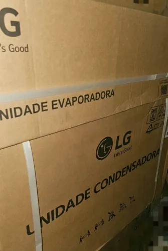 Ar-Condicionado Split HW LG Dual Inverter Voice +AI 18.000 BTUs R-32 Só Frio 220V LACRADO