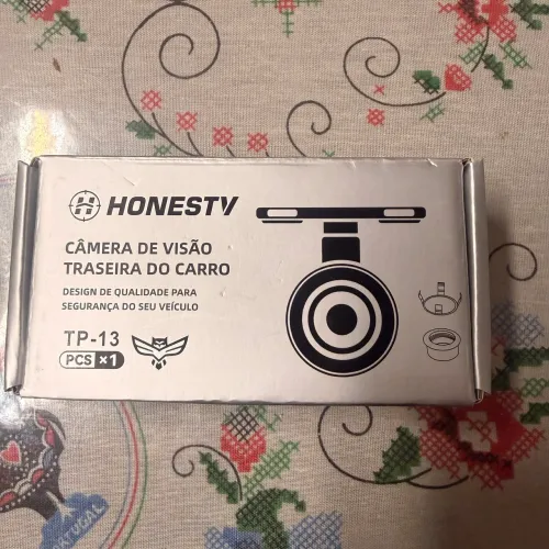 Câmera de Ré Automotiva Honesty TP-13 Nova na Caixa