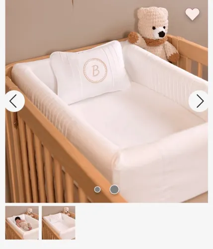 Ninho Redutor de Berço para Bebê 400 fios Silk Touch bebe panda