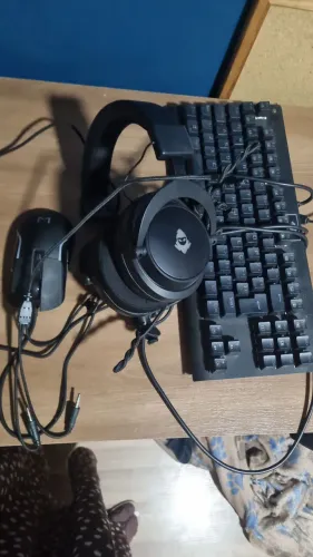 Combo Teclado + Mouse + Headphone gamer
