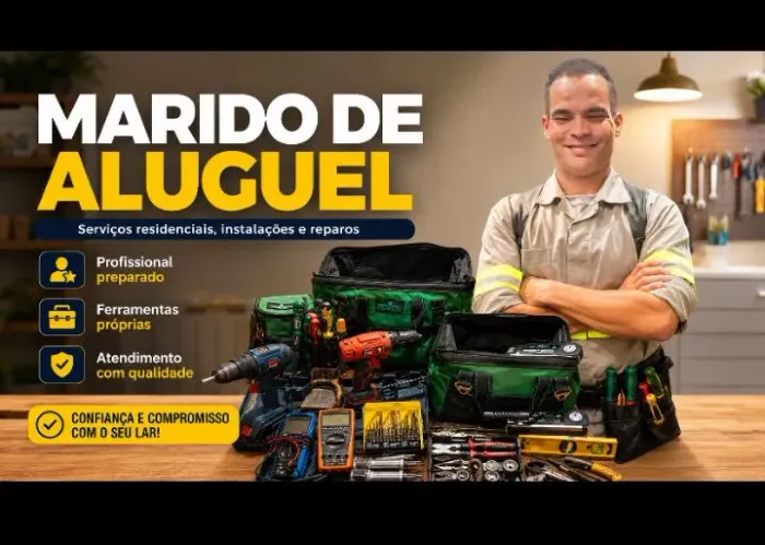 Marido de aluguel centro sul BH e região leste oeste norte