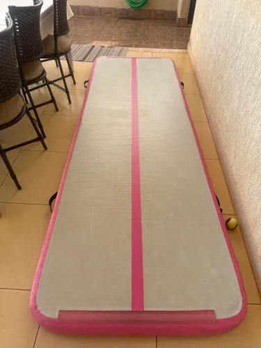 Colchão para ginasta