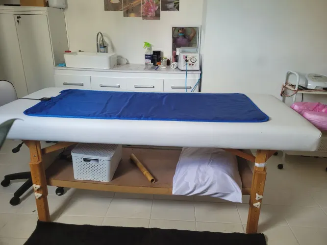 Maca De Massagem Fixa Com Regulagem De Altura