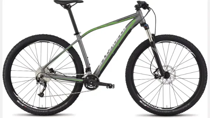 Bicicleta Rockhopper Comp - Aro 29 - Verde e Cinza