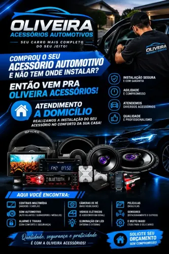 Instalação de acessórios automotivo