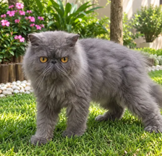 Gato macho Persa