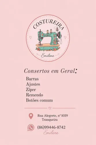 Costureira em Altos-pi