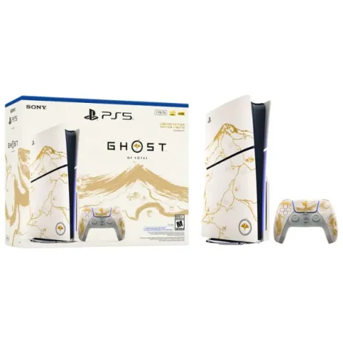 Console PS5 Slim Ghost Of Yotei 1TB SSD - NOVO até 21X- Somente loja física