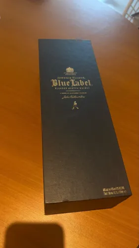 Caixa Vazia Johnnie Walker Blue Label Original 750ml