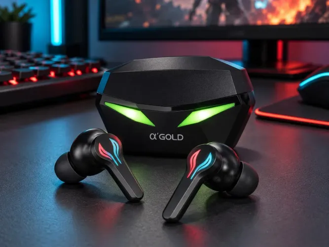 Fone Bluetooth Gamer Gold Plus FN-B25B