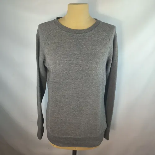 Moletom feminino The North face original tamanho M cinza gola careca