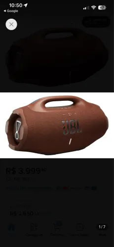 Caixa de som Boombox