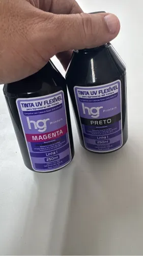 Tinta UV para impressora 2850 PH ou HGR Printers magenta e preto
