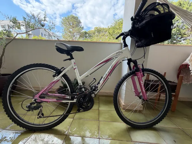 Bike Soul Flora Aro 26 + Cestinha Topeak Removível