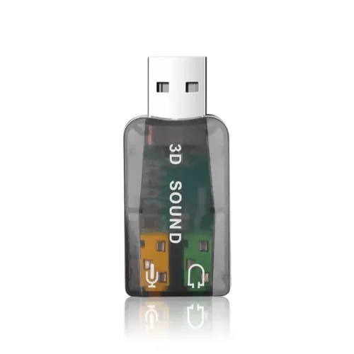Placa de Som USB p/ Computador