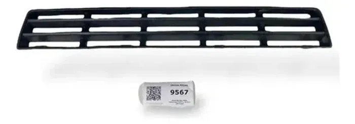 Grade Central Painel Parachoque Frontal Vw Golf 1999 A 2006  Preto Fosco