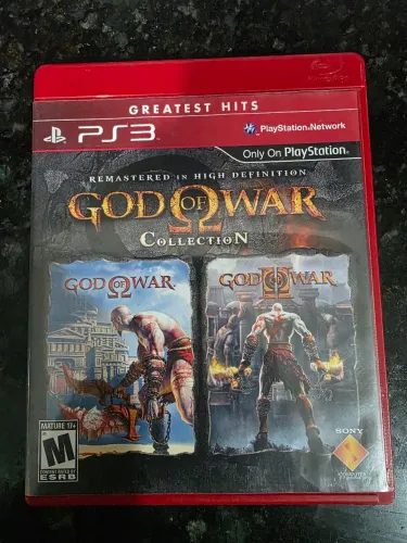 JOGO GOD OF WAR COLLECTION MÍDIA FÍSICA PLAYSTATION 3 EXCELENTE ESTADO SE RISCOS ENVIO OLX