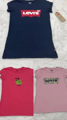 Kit 3 camisetas ou Avulsa Levis ORIGINAL
