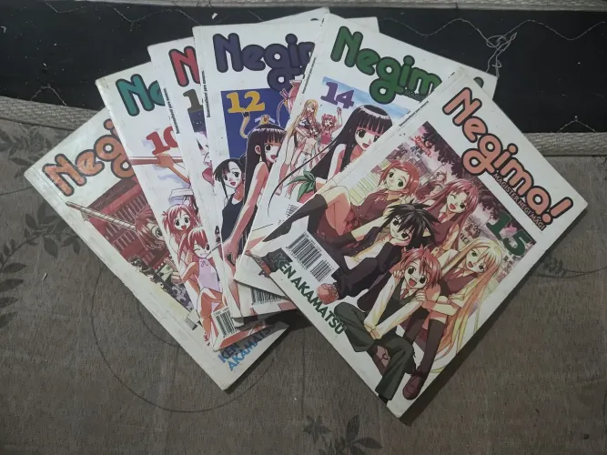 Vende-se Mangá Negima! Magister Negi Magi.