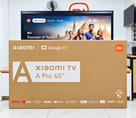 Smart TV Xiaomi A 2026 L65MB-APH 65" 4K Ultra HD Google TV WiFi -