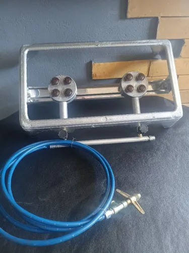 Fogão em alumínio