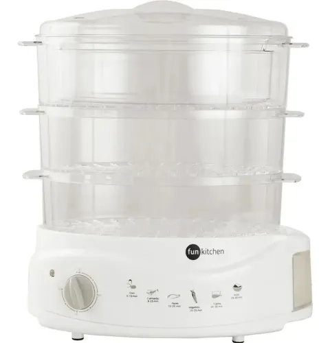 Panela de cozimento a vapor Fun Kitchen
