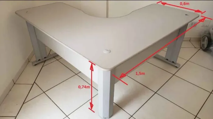 Mesa de trabalho Maxxi Pandin 150cm
