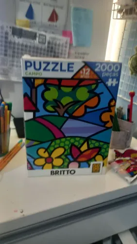 Quebra cabeça Romero britto