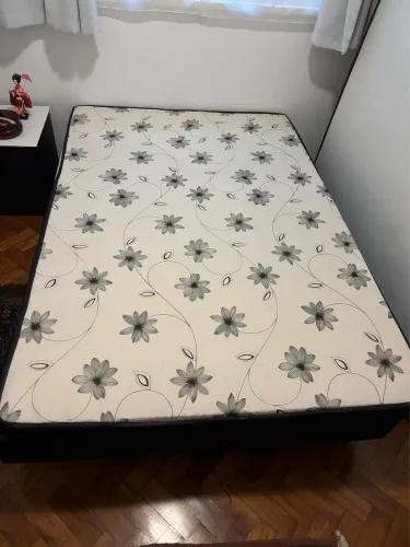 Cama box viúva com completa