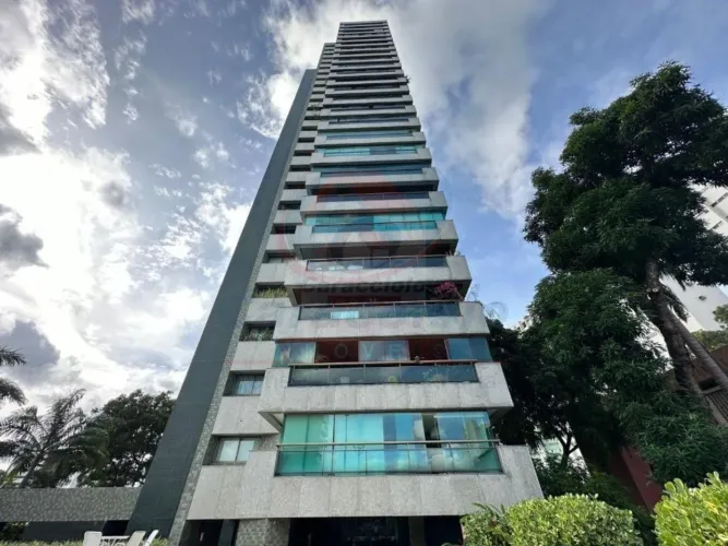 EDF CARMEL PARK - Luxuoso apartamento de 4 quartos com 4 suítes e 5 vagas na Casa Forte, R