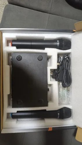 Microfone kadosh sem fio 400,00