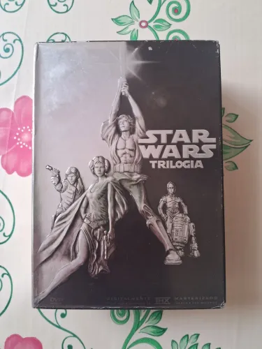 Starwars trilogia box dvd original