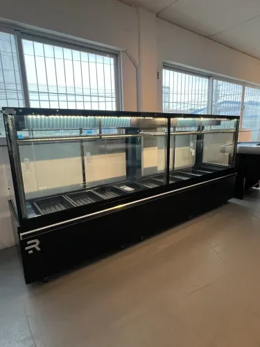 Balcão de açougue 3M vidro aquecido - pronta entrega - novo