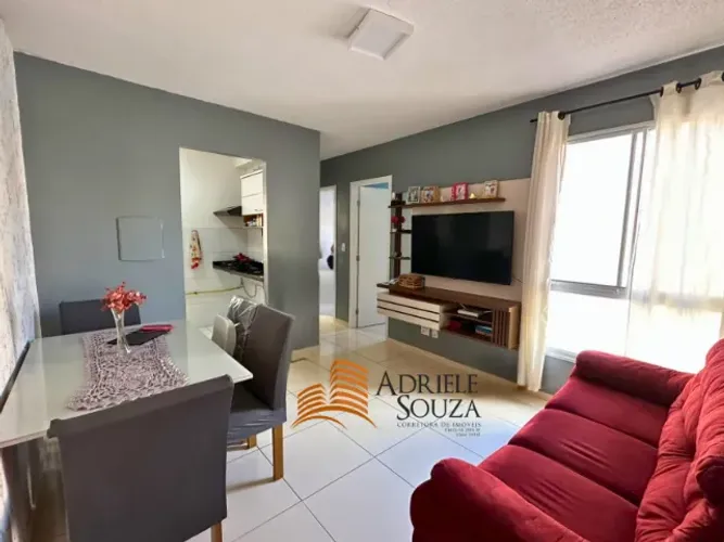 Vendo apartamento com 2 Quartos no condominio Villa dos Passaros, Marivan