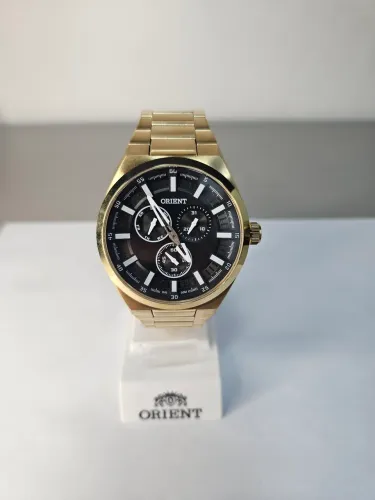 Relógio Quartz Aço Dourado Orient