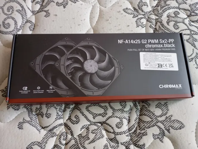 Fan noctua NF-A14x25 G2 chomax.black