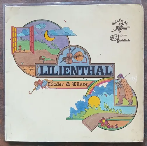 LP vinil Lilienthal Lieder & Tanze 1977 importado