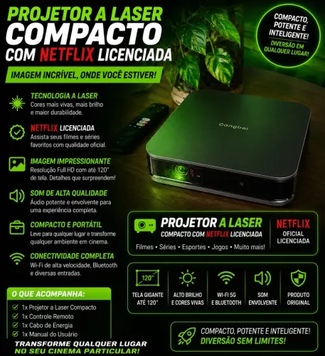 Projetor Dangbei Atom