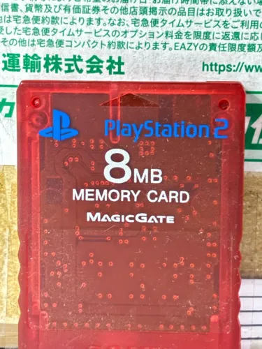 Memory card Red vermelho translúcido original